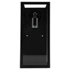 Rectangular Vintage Wall Light Metal Glass Lantern Garden Wall Lamp In/Outdoor