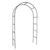 2.4m Metal Garden Arch Heavy Duty Strong Tubular Rose Climbing Plants Archway