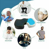 Orthopedic Gel Seat Cushion Memory Foam Office Chair Pad Pillow Hip Back Support