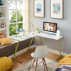 Computer Desk Workstation Corner L-Shaped Home Office Table PC Study Gaming Top