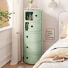 2/3/4/5 Layer Floor Standing Bedside Table Round Cabinet Drawers Storage Unit