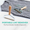 Portable Lint Remover Pet Clothes Fur Fuzz Shaver Trimmer Manual Roller Reusable