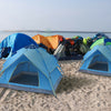 2-3 Man Person Pop-Up Tent Camping Automatic Double Layer Festival Fishing Beach