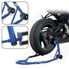 Motorcycle Motorbike Front fork & Rear Wheel Vee Paddock Stand Set for Bobbins