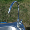 Camping Sink Stainless Steel Folding Outdoor Fishing Extra Large Draining Board