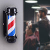 70cm Blue&Red&White LED Barber Pole Illuminated Rotating Salon Sign Light