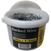 Barbed Wire 15M 30M 50M x 1.7mm Galvanised Steel Livestock Field Fence Security