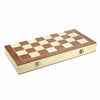 Large Chess Wooden Set Folding Chessboard Magnetic Pieces Wood Board UK New