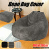 Adult Soft Snugly Chair Bean Bag Cover Highback Gaming Beanbag Seat