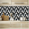 18pcs Marble Mosaic Kitchen Bathroom Self-adhesive Wall Tiles Stick ON Stickers