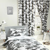 GREY ARMY CAMOUFLAGE CAMO FULLY LINED CURTAINS WITH TIE BACKS BOYS 66" x 72"