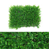 Artificial Plant Greenery Wall Hedge Grass Leaf Mat Fence Foliage Panel 60x40cm