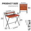 Folding Computer Desk Shelf PC Laptop Desk Home Office Study Table Workstation