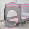 Portable Baby Travel Cot Crib Bassinet Bed Playpen Infants with Mattress Folding