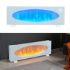 Freestand/Wall Mounted 43" Electric LED Fireplace 7 Colour Heater Remote Control