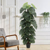Large Artificial Potted Tree Realistic Fake Tropical Plant Indoor Outdoor Decor