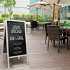 Large Vintage Wooden A-Frame Chalk Board Wedding Restaurants Shop Message Board