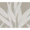 As Creation Hygge Scandinavian Leaf Pattern Textured Linen Effect Wallpaper