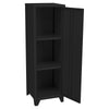 1 Door Metal Cabinet Storage Cupboard Shelves Filling Cabinet Hallway Freestand