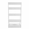 4 Tier Shelf Ladder Shelving Unit Display Stand Home Storage Rack UK NEW