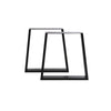 2pcs Iron Metal Table Legs Industrial Style Furniture Desk Bench Base Frame