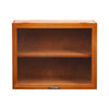 Wood Retro Desktop Small Cabinet Cups Sundries Storage Shelf Cosmetic Makeup Box