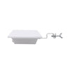 White Solar Powered Practical Modern Outdoor Garden Wall Fence LED Gutter Light