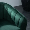 Emerald Green Velvet 2 Seater Sofa Couch Settee Oyster Shell Tub Chair Armchair