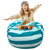 Large Stuffed Animal Toy Storage Bean Bag Kids Bean Cover Seat Chair Organizer