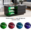 MODERN LED COFFEE TABLE SIDE END TABLE TV STAND CABINET LIVING ROOM FURNITURE