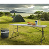 6FT HEAVY DUTY FOLDING TABLE PORTABLE PLASTIC CAMPING GARDEN PARTY CATERING NEW