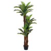 150cm Large Artificial Palm Tree Fake Tropical Plant in Pot Indoor Outdoor Decor
