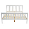 4FT6 Standard Double Bed Frame Solid Wooden Pine Fits Double Mattress 190x135 cm