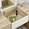 Dressing Table Stool Bedroom Vanity Set Makeup Desk W/ Flip up Mirror & Drawer