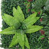 Artificial Plant Greenery Wall Hedge Grass Leaf Mat Fence Foliage Panel 60x40cm