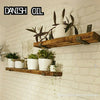 Rustic Wooden Shelves Chunky Wooden Shelf includes Brackets