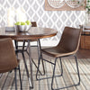 2X Industrial Retro Breakfast Bar Stools Seat Soft Kitchen Coffee Table Chair