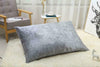 LARGE RECTANGLE CRUSHED VELVET FLOOR SEATS CUSHION COVERS LOUNGER 60x80CM