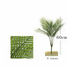 Artificial Plants Indoor Outdoor Fake Leaf Foliage Bush Flower Garden Decors UK
