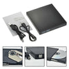 USB External DVD CD RW Disc Burner Combo Drive Reader Windows Mac Laptop PC UK