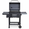 CosmoGrill Barbecue BBQ Outdoor Charcoal Smoker Portable Grill Garden 124x66x114