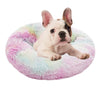 Pet Dog Cat Bed M/L/XXL/3XL/4XL-sized Luxury Shag Warm and Fluffy Donut Cushions