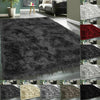 Non Slip Shaggy Rugs Super Soft Sparkle Plush Large Living Room Carpet Area Rug