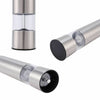 2PCS Electric Salt and Pepper Grinder Set Shaker Mills Adjustable Coarseness Set