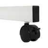 Small Rolling Computer Desk Study Writing Desk Home Office PC Table Laptop Stand