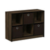 6 Cube Wooden Storage Bookcase Shelving Display Unit