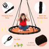 Adjustable Tree Swing Indoor & Outdoor Saucer Round Swing Set W/ Multi-ply Rope
