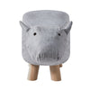 Large luxury animal footstool Ottoman cushion stool rest cushion seat sofa chair