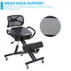 Ergonomic Kneeling Chair Office Computer Posture Chair w/ Back Support