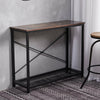 Rustic Industrial Vintage Wooden Console Table Hall Sideboard Desk Shelf Storage